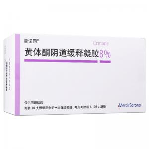 雪诺同（黄体酮阴道缓释凝胶）